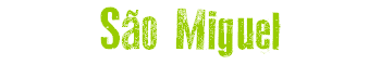 S&atilde;o Miguel