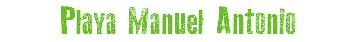 Playa Manuel Antonio