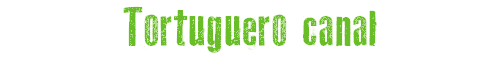 Tortuguero canal