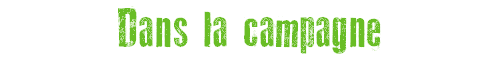 Dans la campagne