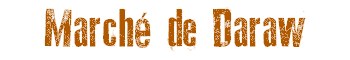 Marché de Daraw