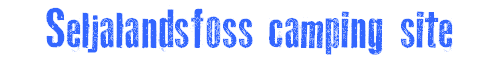 Seljalandsfoss camping site