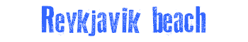 Reykjavik beach