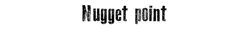 Nugget point