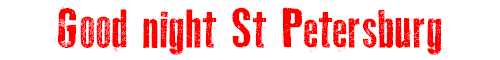 Good night St Petersburg